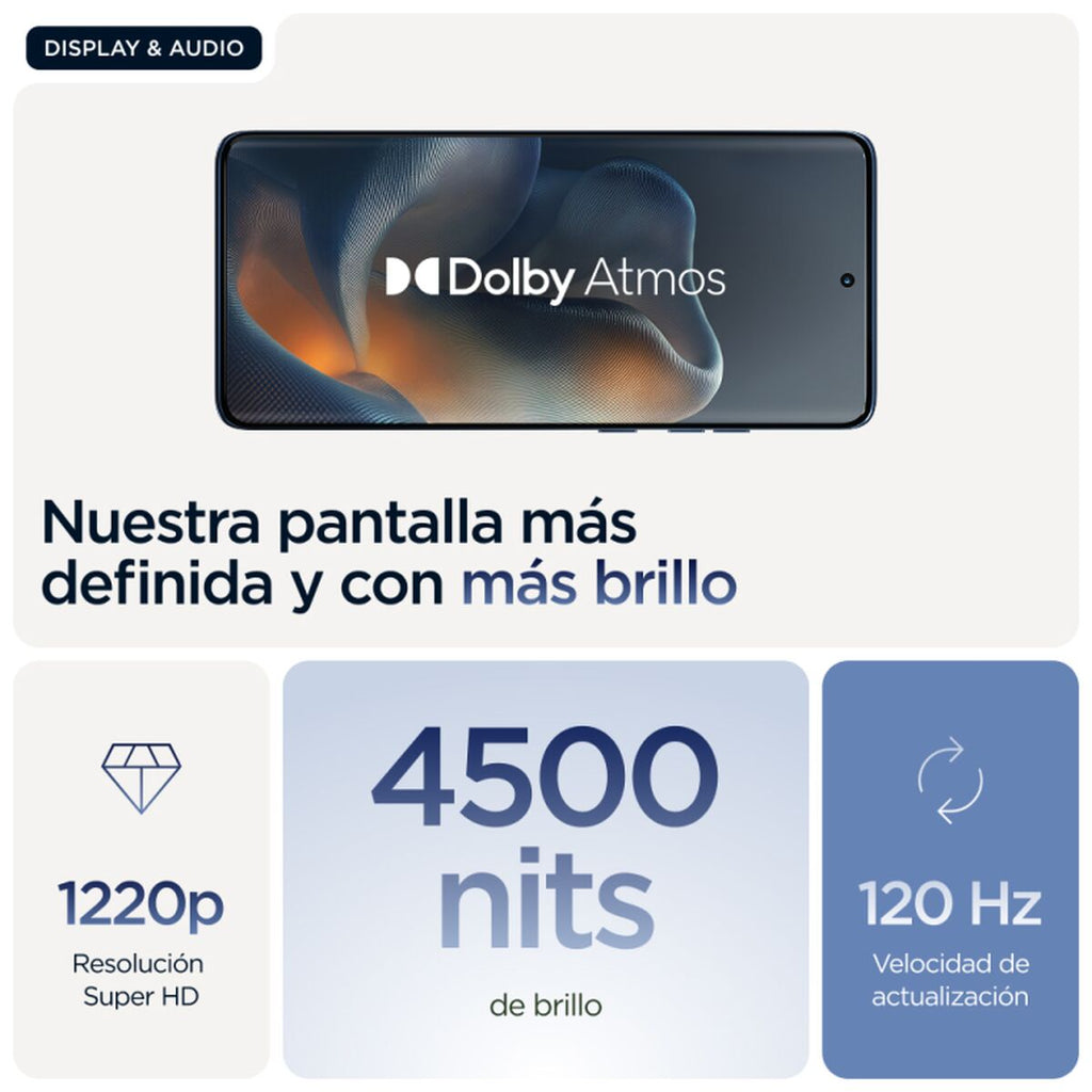 Smartphone Motorola XT2505-1 6,67" Octa Core 12 GB RAM 512 GB Blue-3