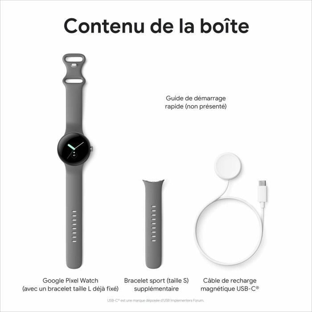 Smartwatch Google Pixel Watch GA04300 Black Matte back 1,2" 294 mAh LTE-1