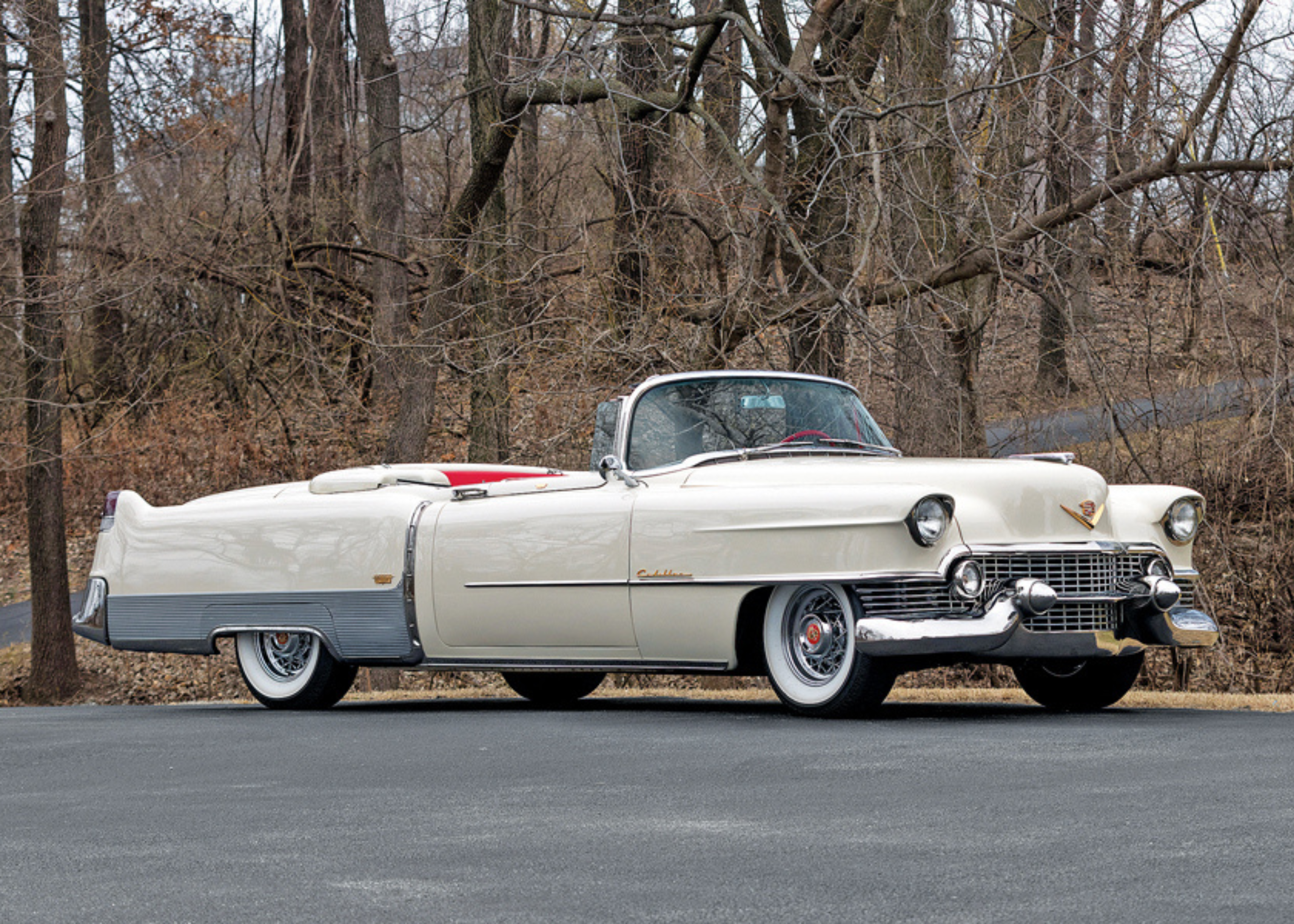 1954 Cadillac Eldorado Cabriolet - Poster 30x42cm