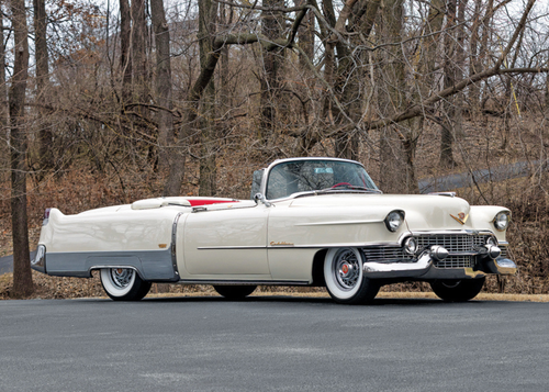 1954 Cadillac Eldorado Cabriolet - Poster 30x42cm