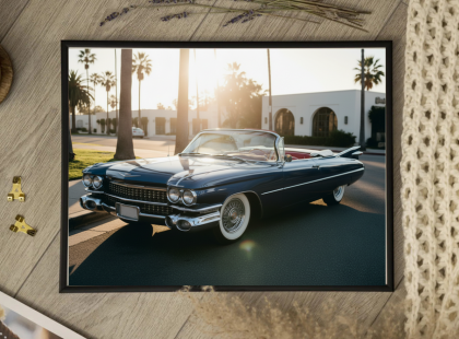 Cadillac 59' Mörk Blå