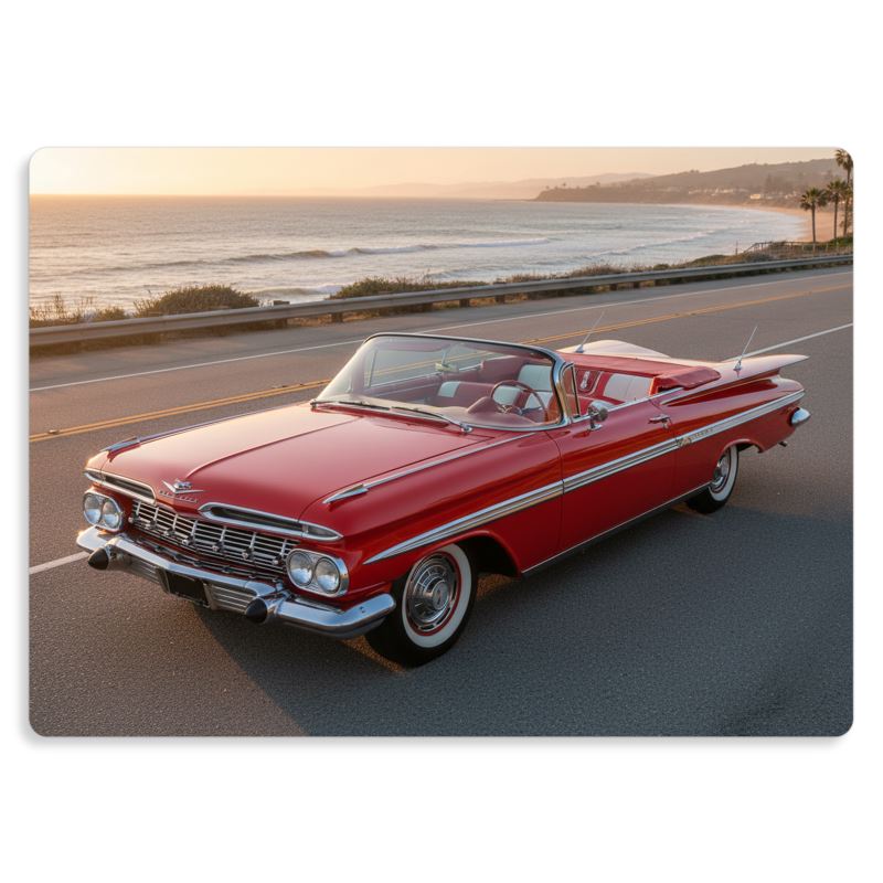 Metalltryck Chevrolet Impala Convertible 59