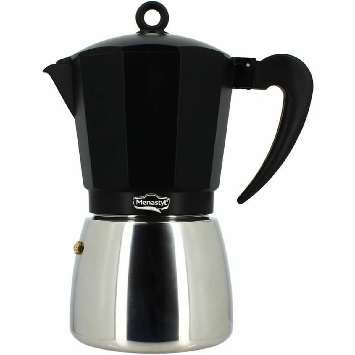 Italian Coffee Pot Menastyl Aluminium 12 Cups (12 Units)-0