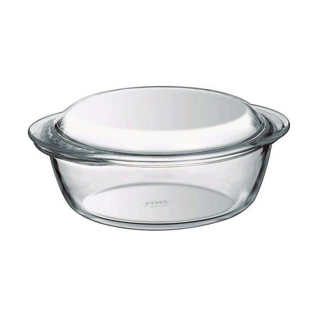 Casserole with lid Pyrex Essentials 23 x 11 x 27 cm Transparent Glass 32 L-0