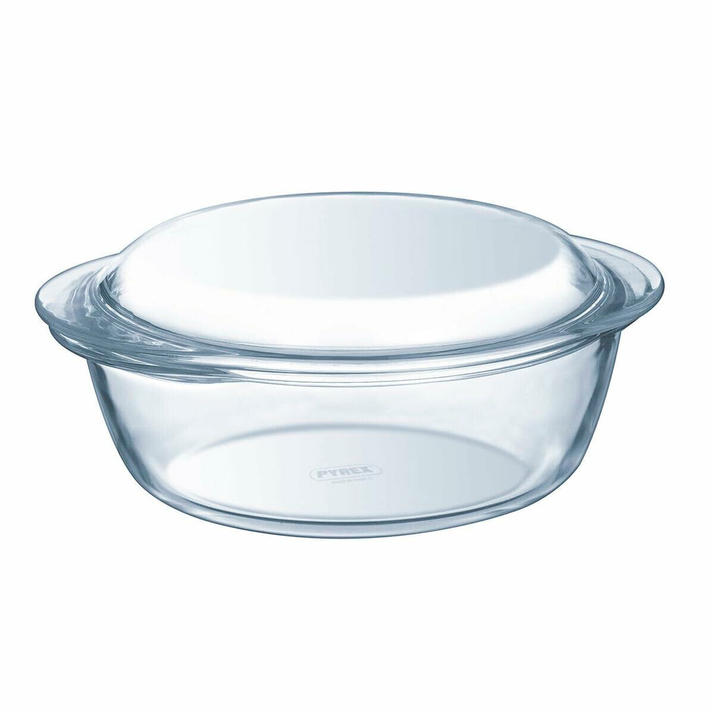 Casserole with lid Pyrex Essentials 23 x 11 x 27 cm Transparent Glass 32 L-2