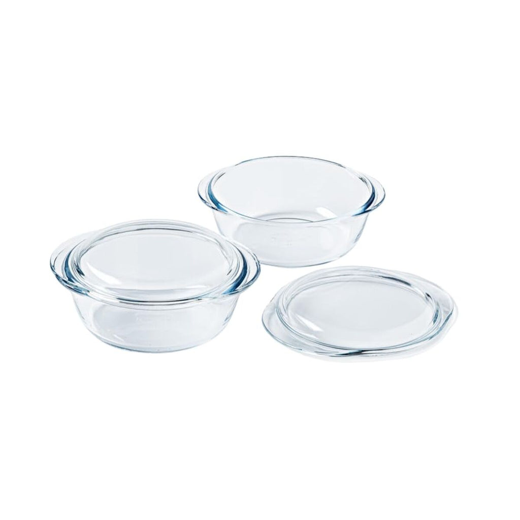 Saucepan Pyrex Transparent 25 x 20 x 27 cm 2 Units-1