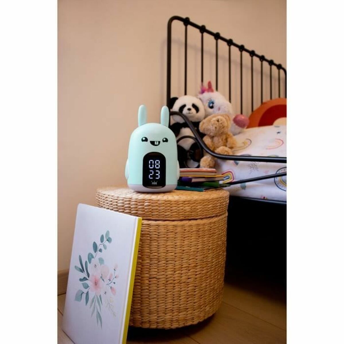 Alarm Clock Bigben Turquoise Rabbit-2