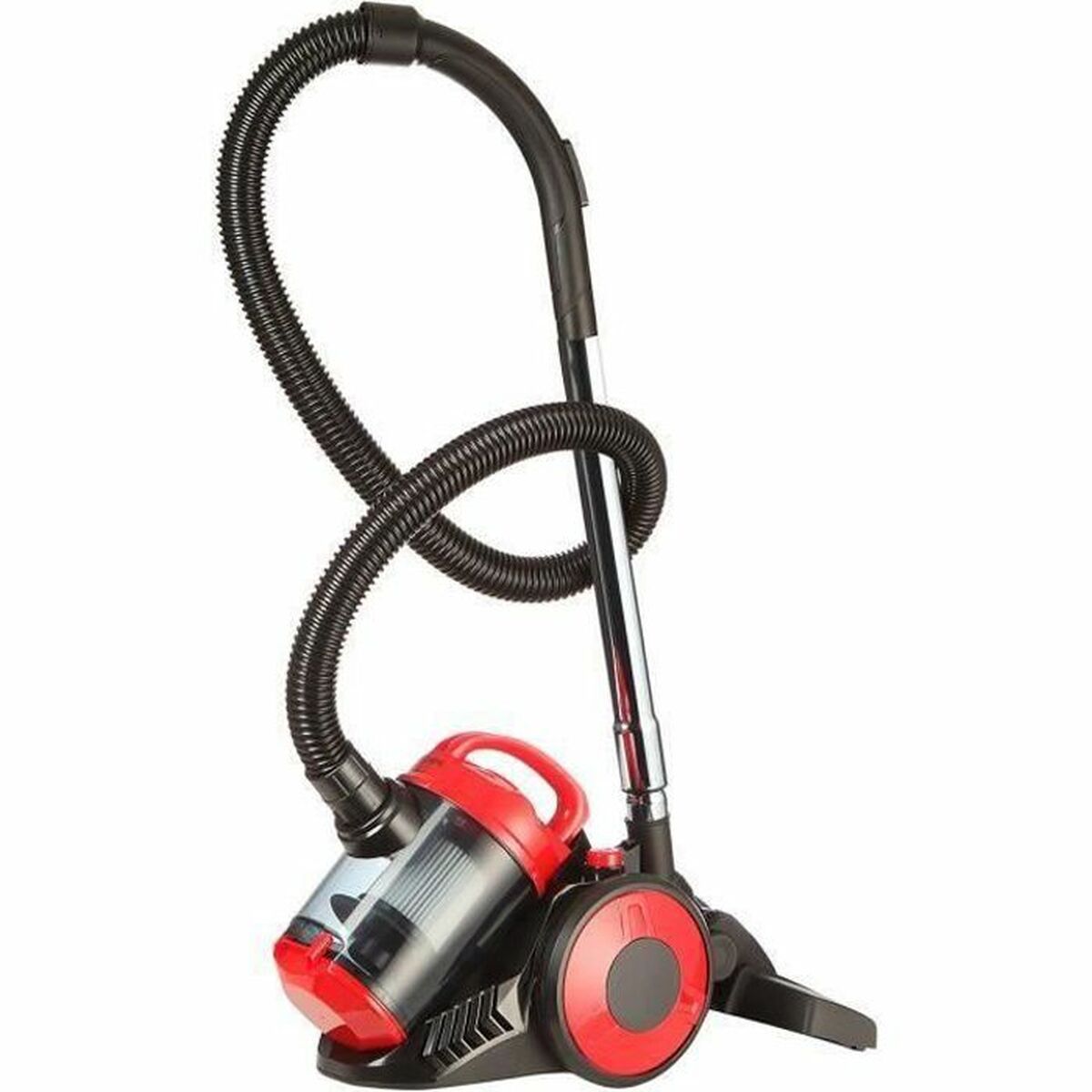 Bagless Vacuum Cleaner Oceanic VC10RBAX2 Black Red rouge 700 W-2