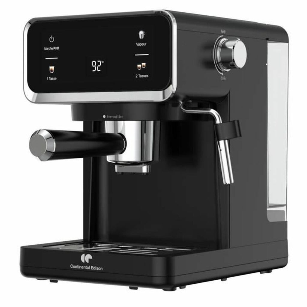 Superautomatic Coffee Maker Continental Edison CEME19B Black-0