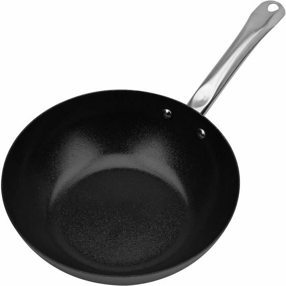 Wok Pan GSW Steel Ø 28 cm 1 Piece-0