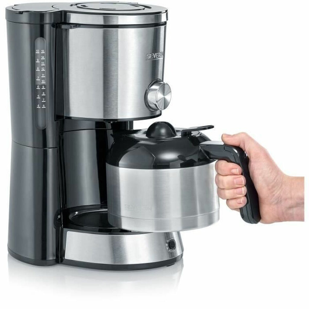 Drip Coffee Machine Severin KA4845 1000 W 1 L 8 Cups-1
