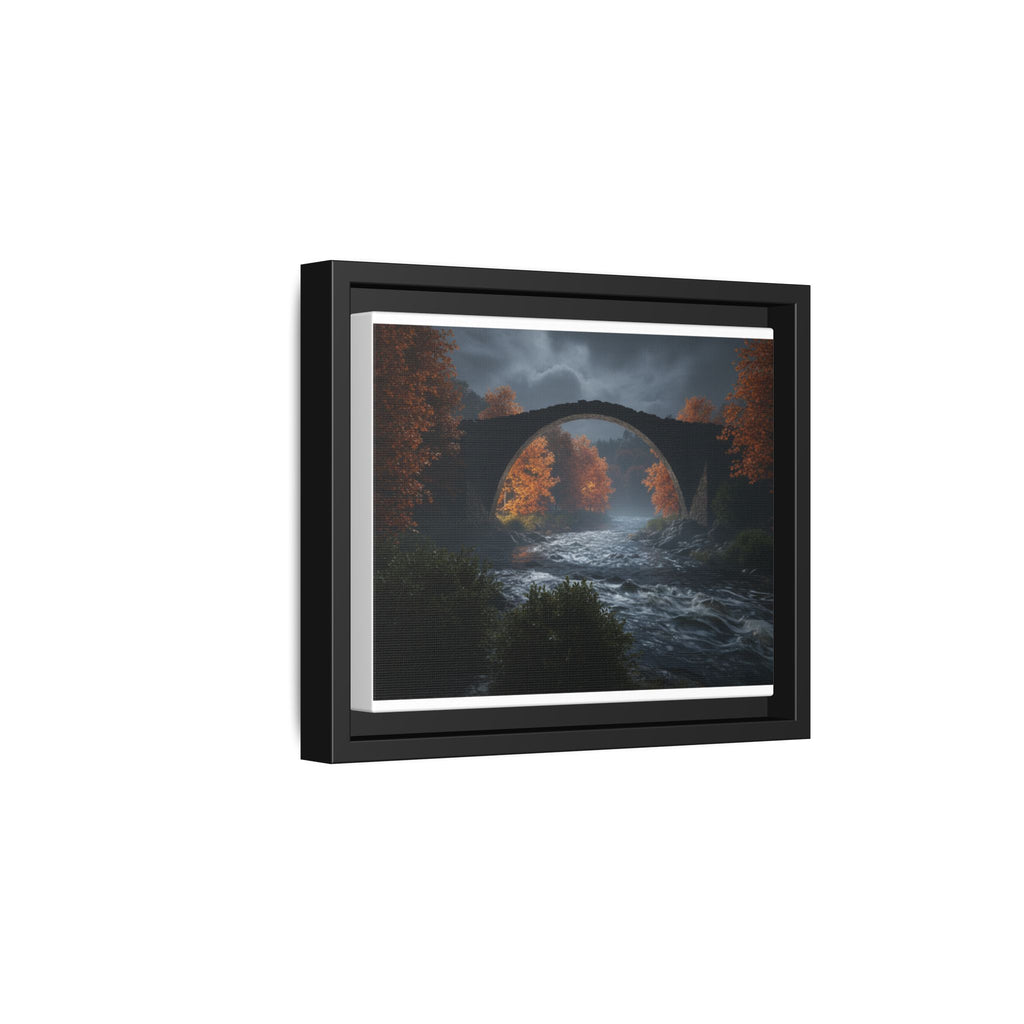 Framed Matte Canvas Print — Devil's Bridge