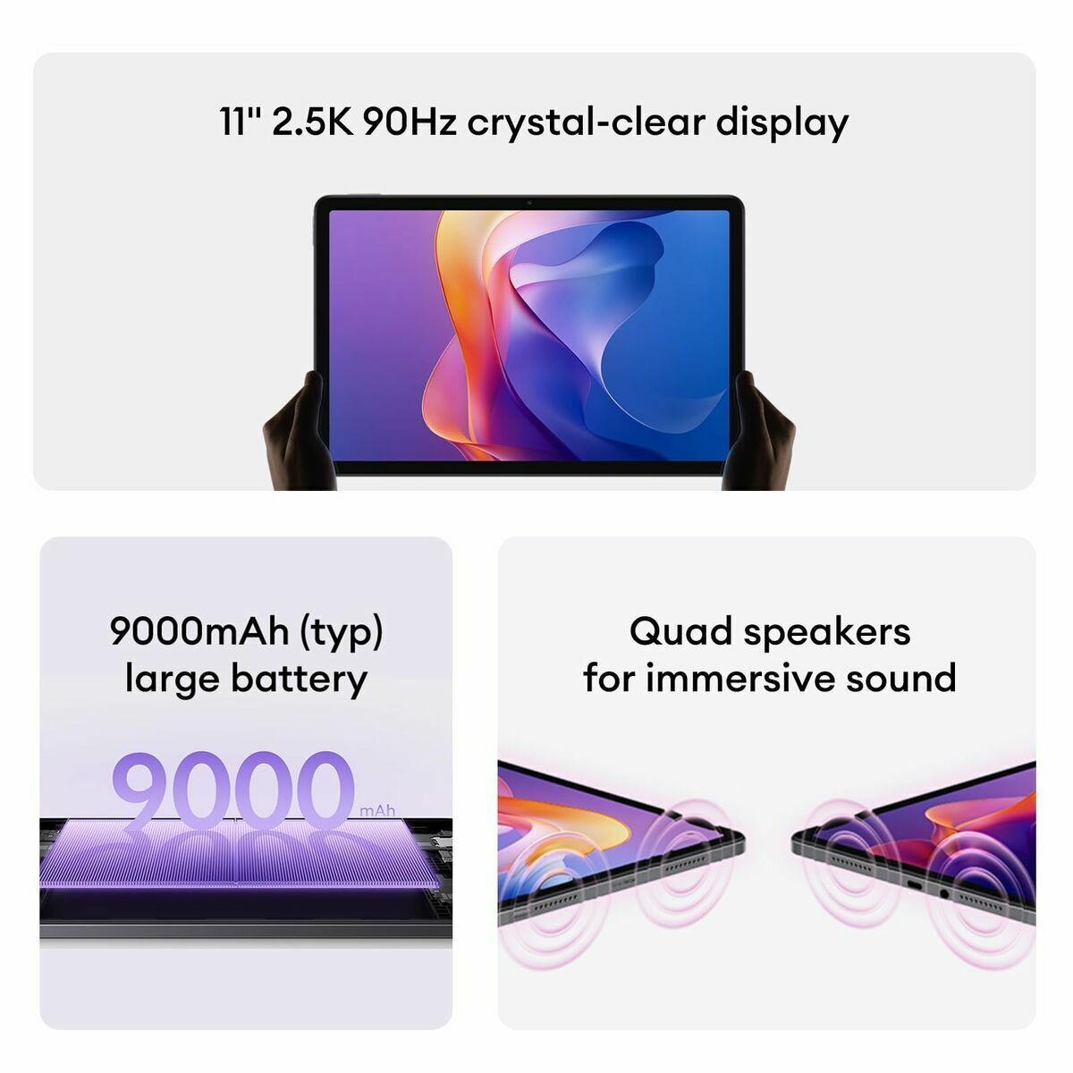 Tablet Xiaomi 25040RP0AG 11" Octa Core 4 GB RAM 128 GB Grey-1