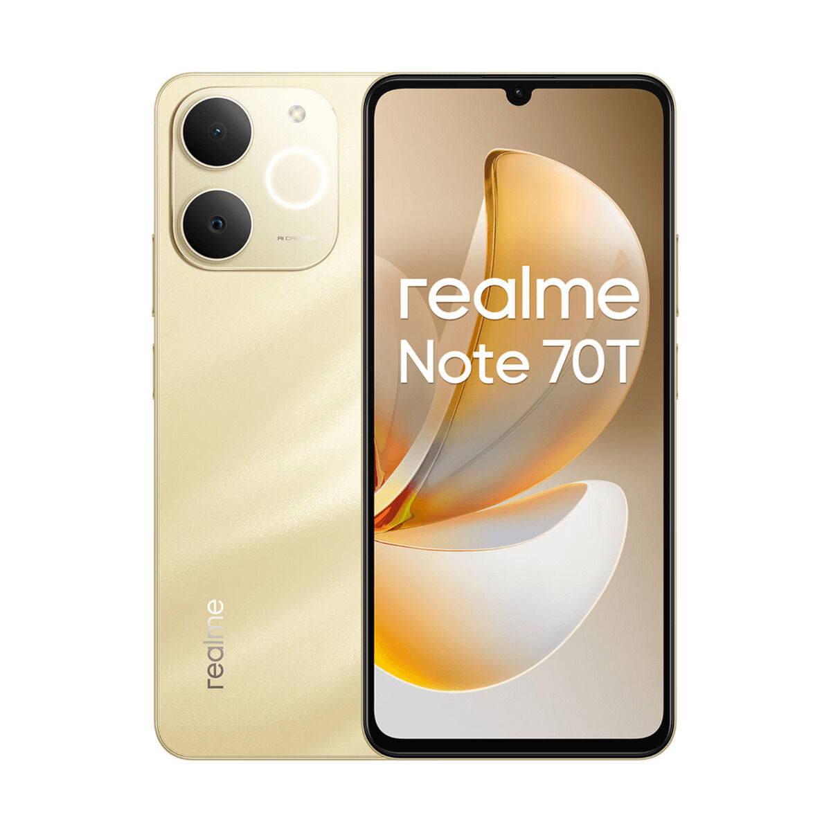 Smartphone Realme Note 70T 6,74" Octa Core 4 GB RAM 64 GB Gold-0