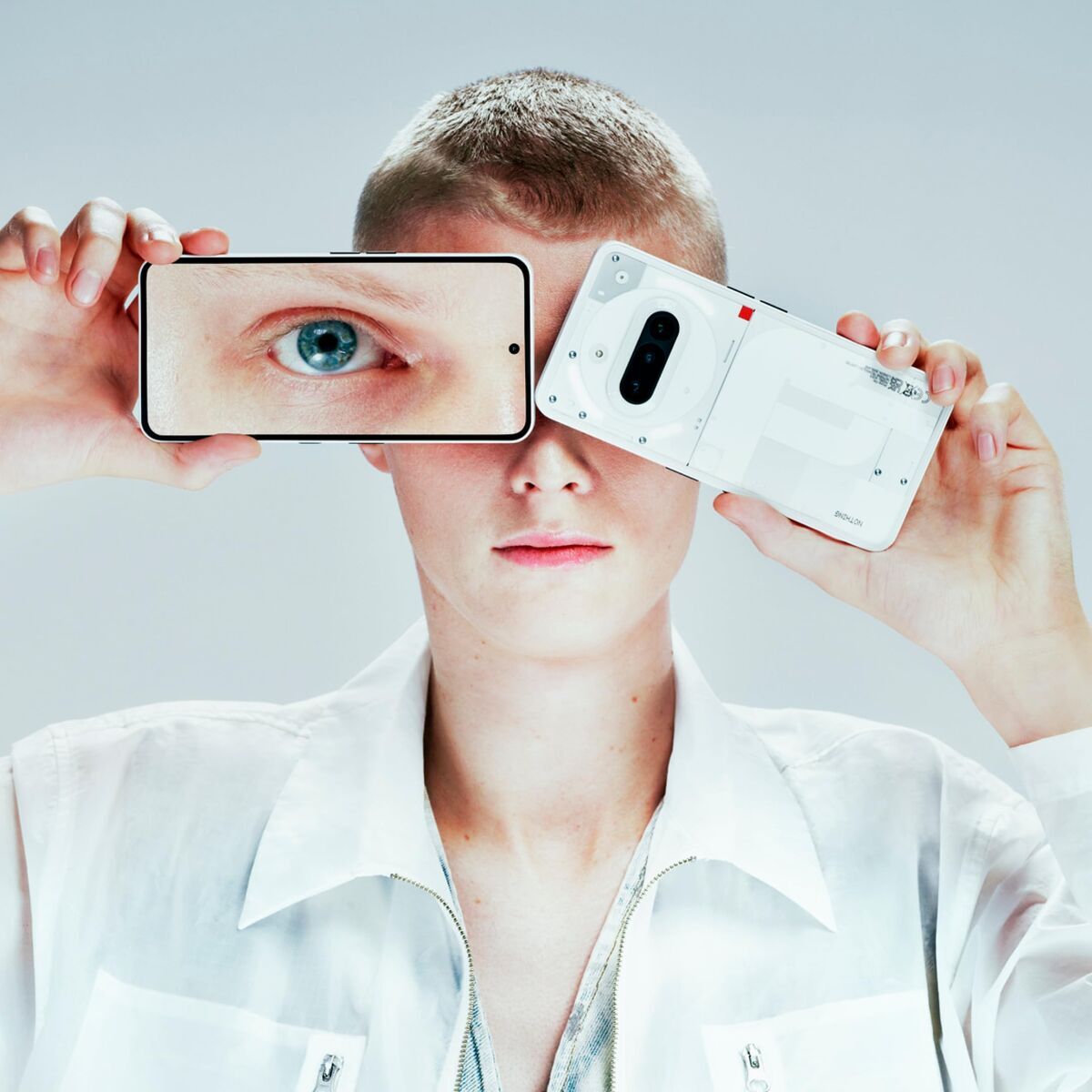 Smartphone Nothing PHONE(3A) 6,77" 8 GB RAM 128 GB White-2