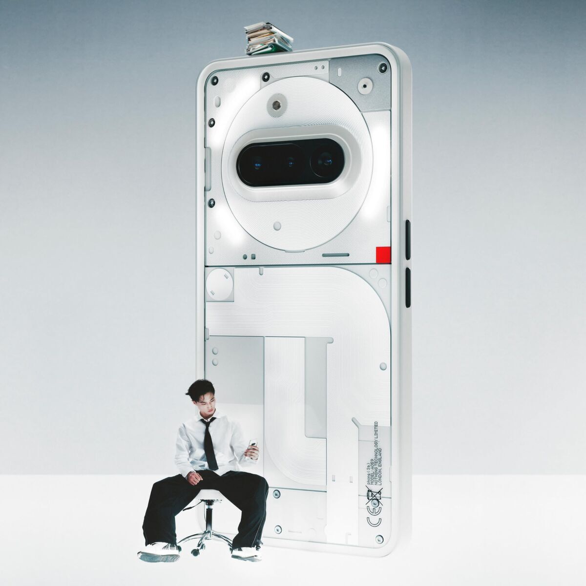 Smartphone Nothing PHONE(3A) 6,77" 8 GB RAM 128 GB White-1