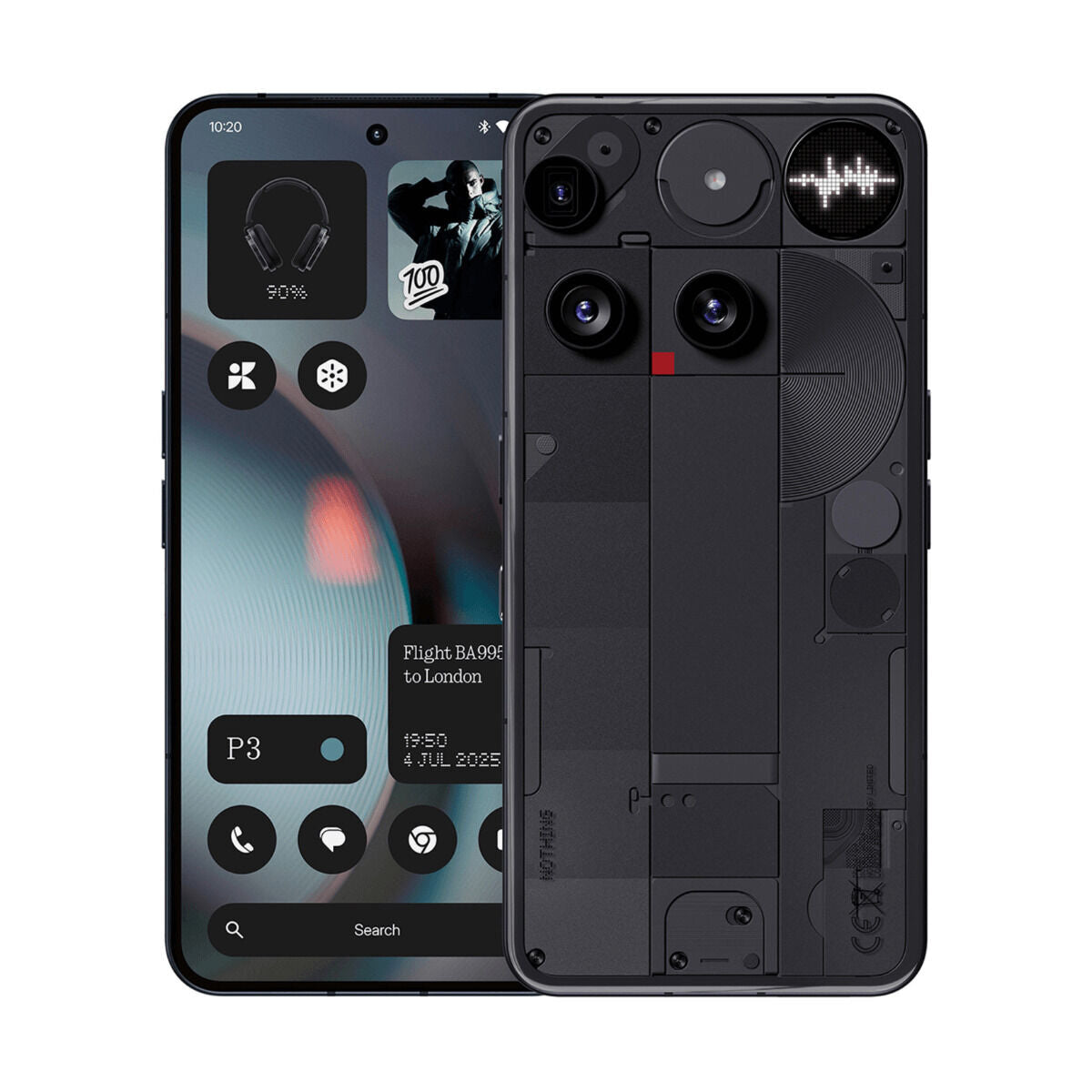 Smartphone Nothing PHONE 3 SP 6,67" 512 GB Black 16 GB RAM-0