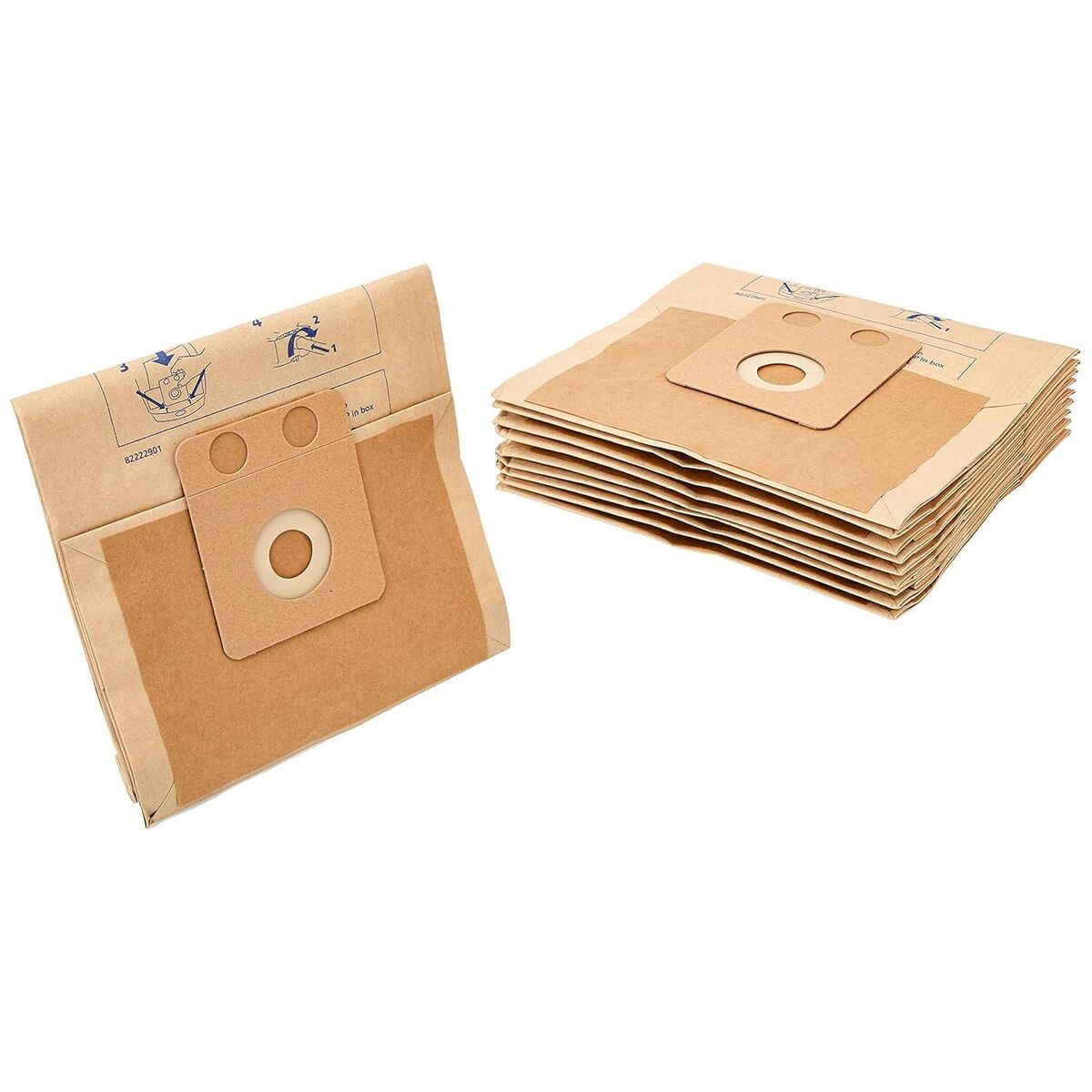 Replacement Bag for Vacuum Cleaner Nilfisk 1408618000-4