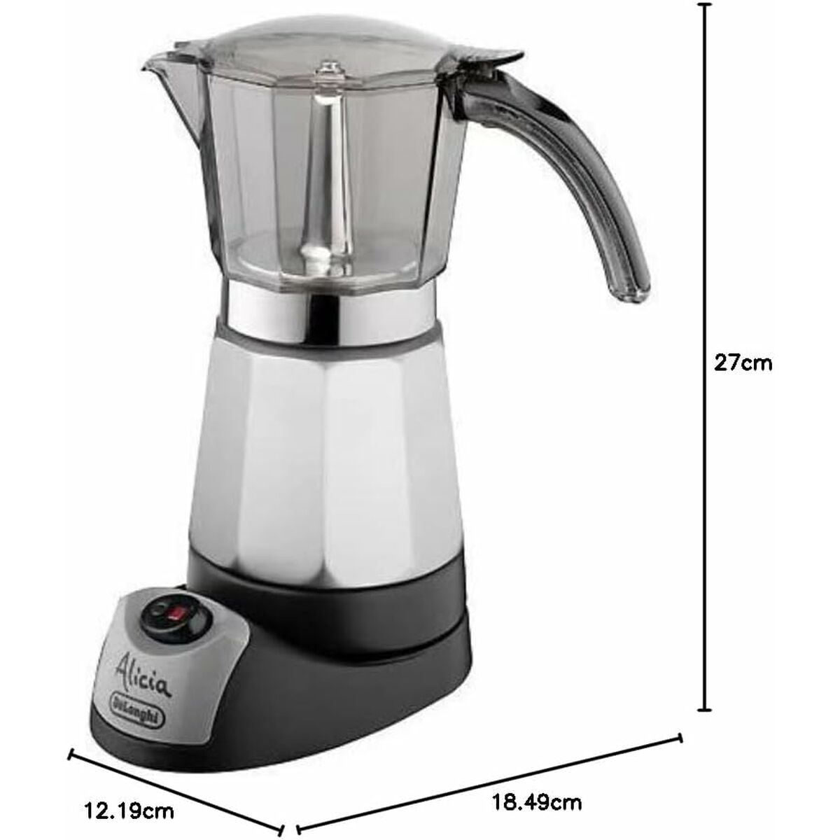 Italian Coffee Pot DeLonghi Alicia EMK9 450 W-2