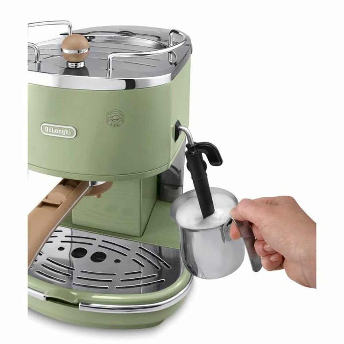 Express Manual Coffee Machine DeLonghi ECOV 310.GR Green 1,4 L-2