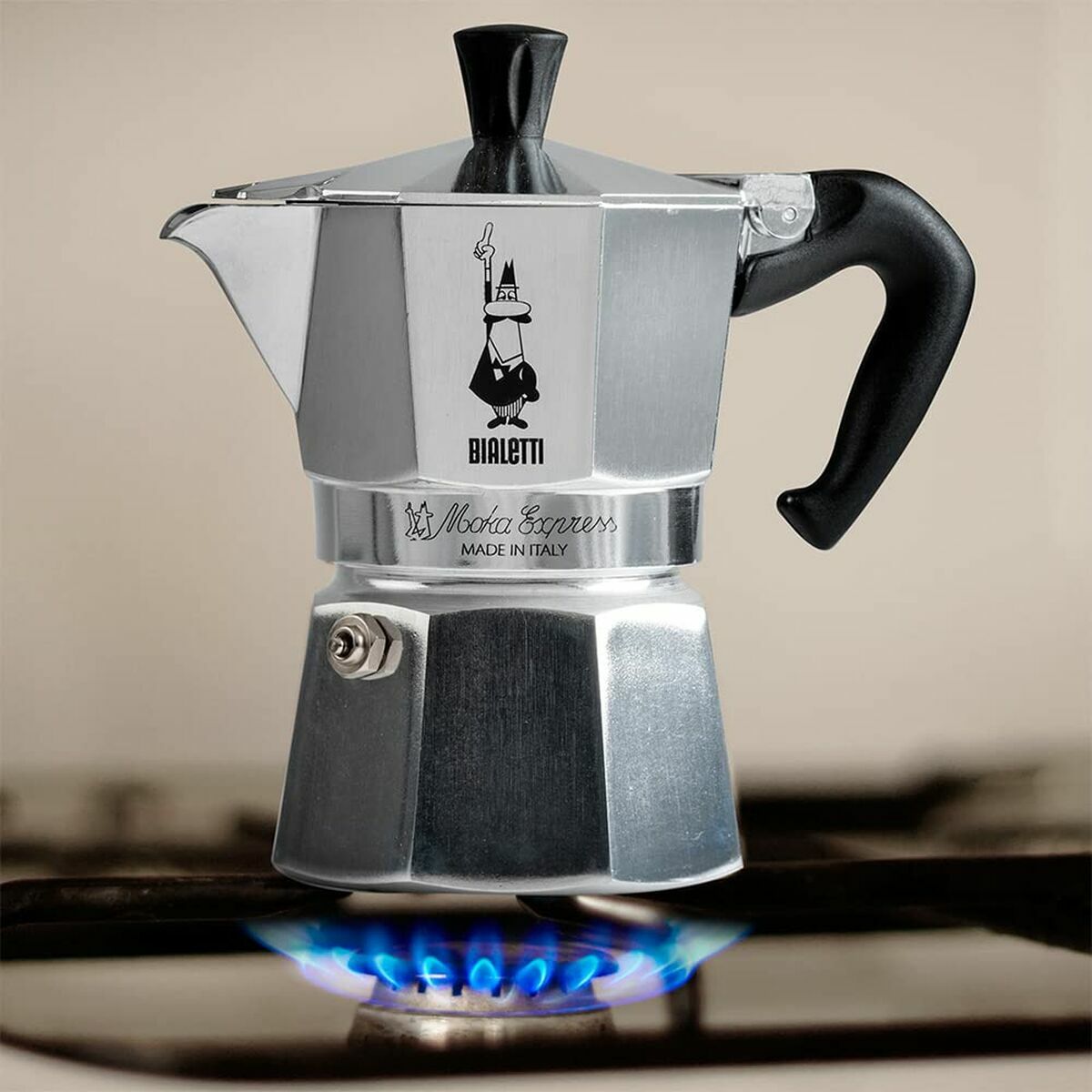Italian Coffee Pot Bialetti 0001161 Silver 60 ml-8