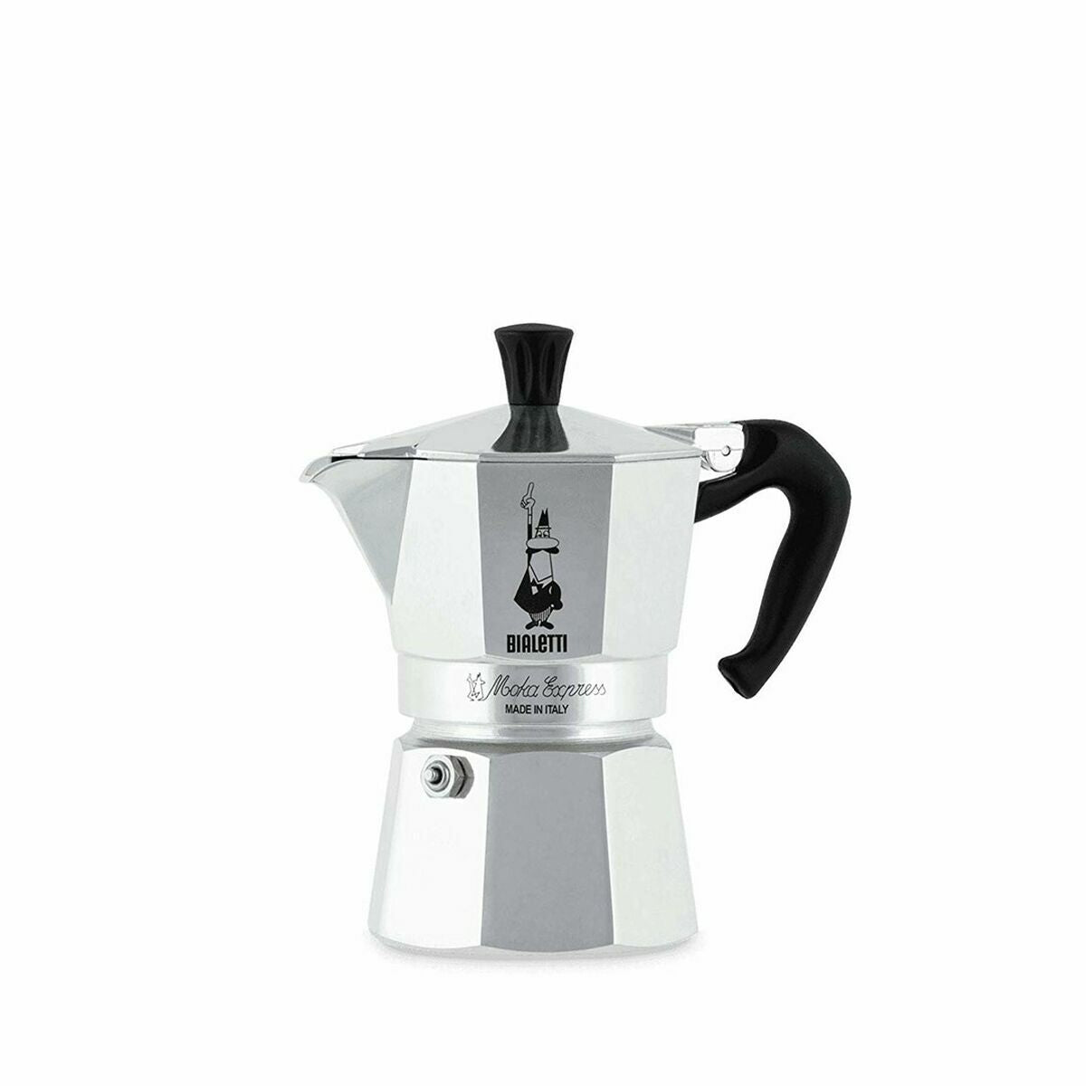 Italian Coffee Pot Bialetti 0001162 Silver Metal-10