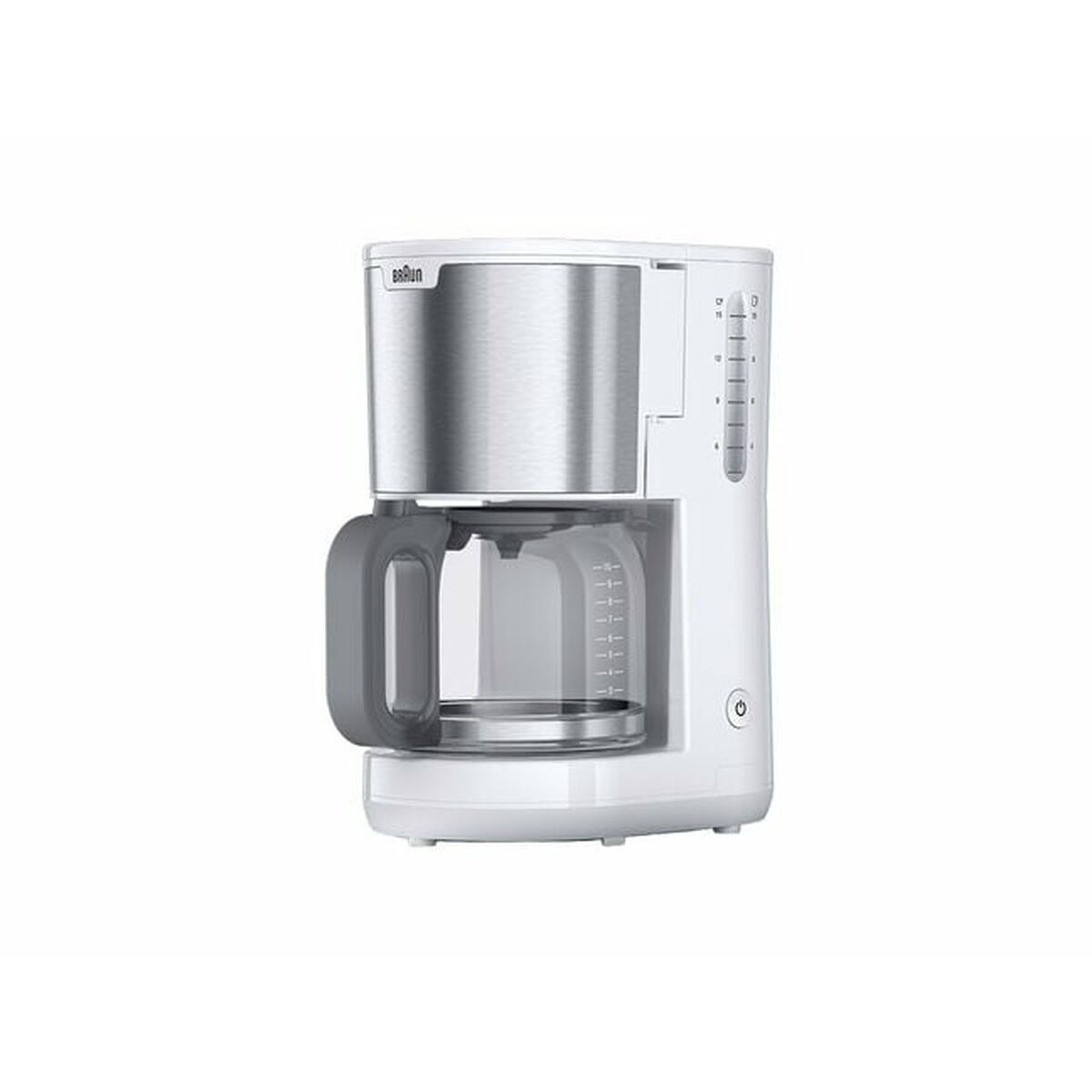 Drip Coffee Machine Braun KF1500WH White 1000 W 10 Cups 15 Cups-0