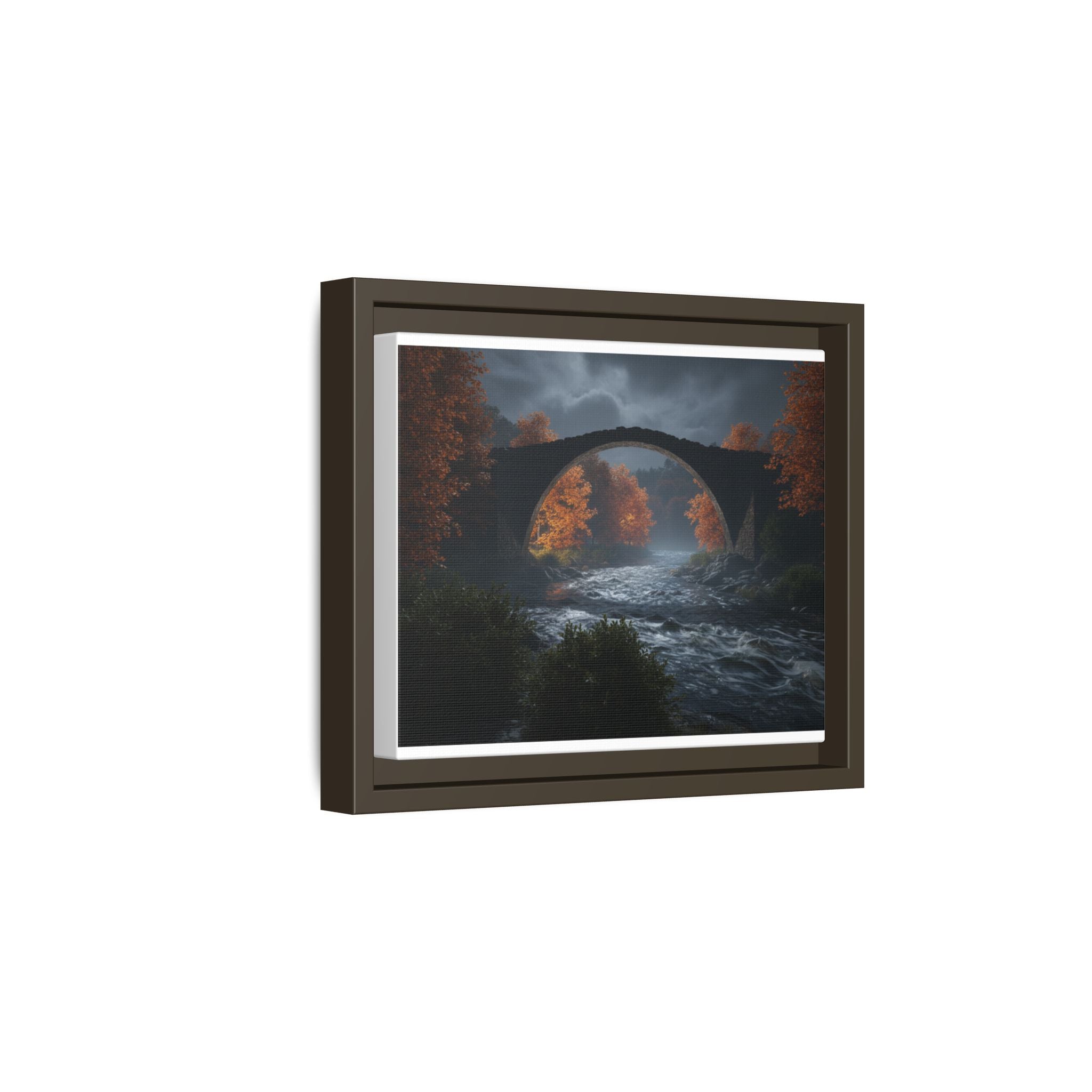 Framed Matte Canvas Print — Devil's Bridge