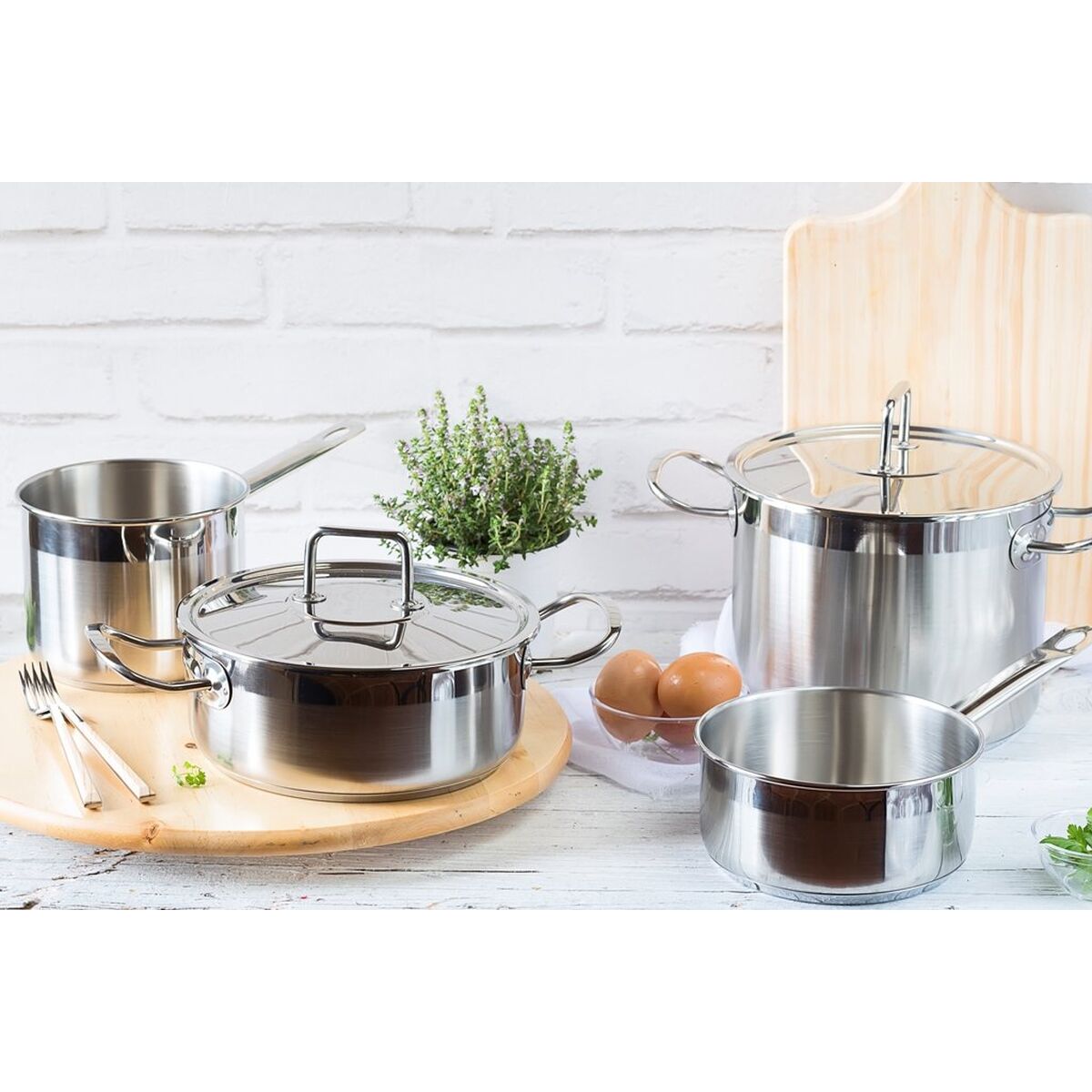 Spoon Rest BRA A344008 Stainless steel-1