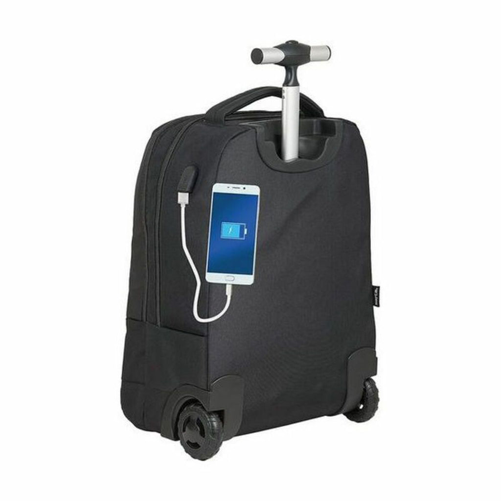 2-Wheel Laptop Trolley Safta M144B 15,6''-1