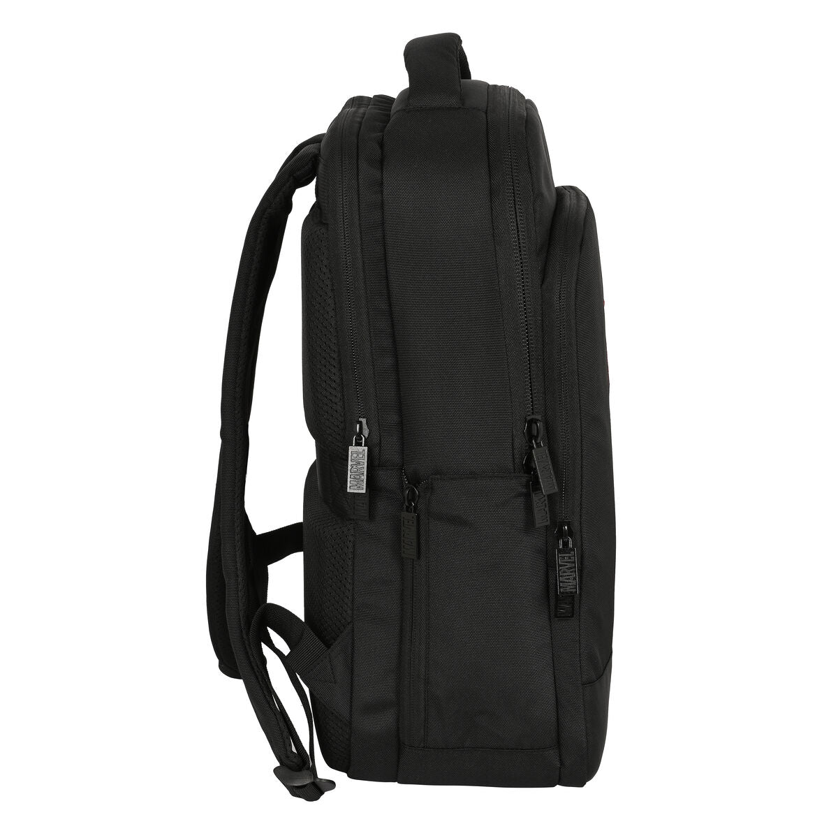 Rucksack for Laptop and Tablet with USB Output Capitán América Black-3