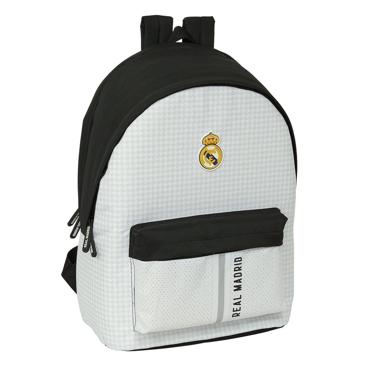 Laptop Backpack Real Madrid C.F. 24/25 White Grey 31 x 44 x 18 cm 15,6"-0