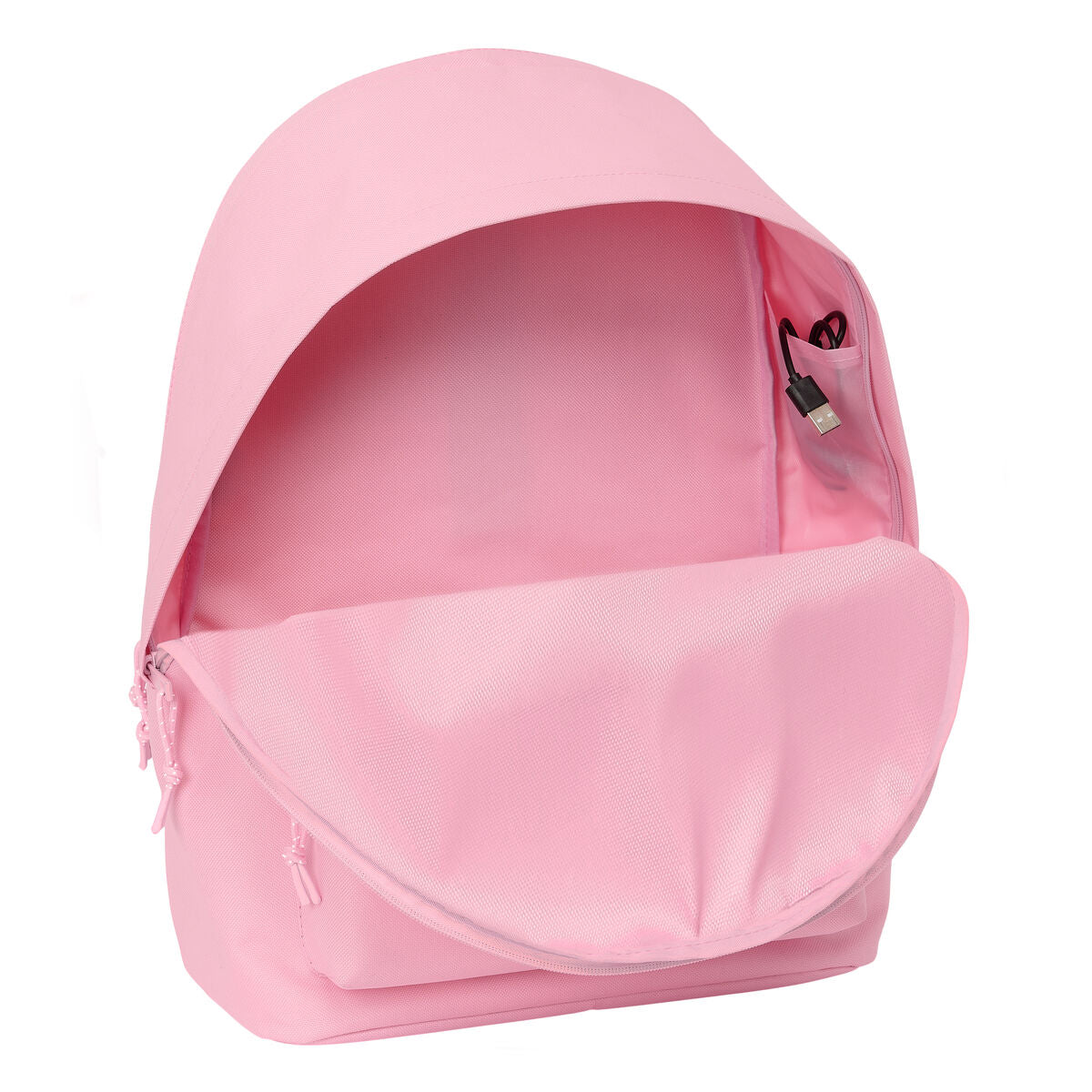 Laptop Backpack Real Madrid C.F. Pink 31 x 44 x 18 cm-2