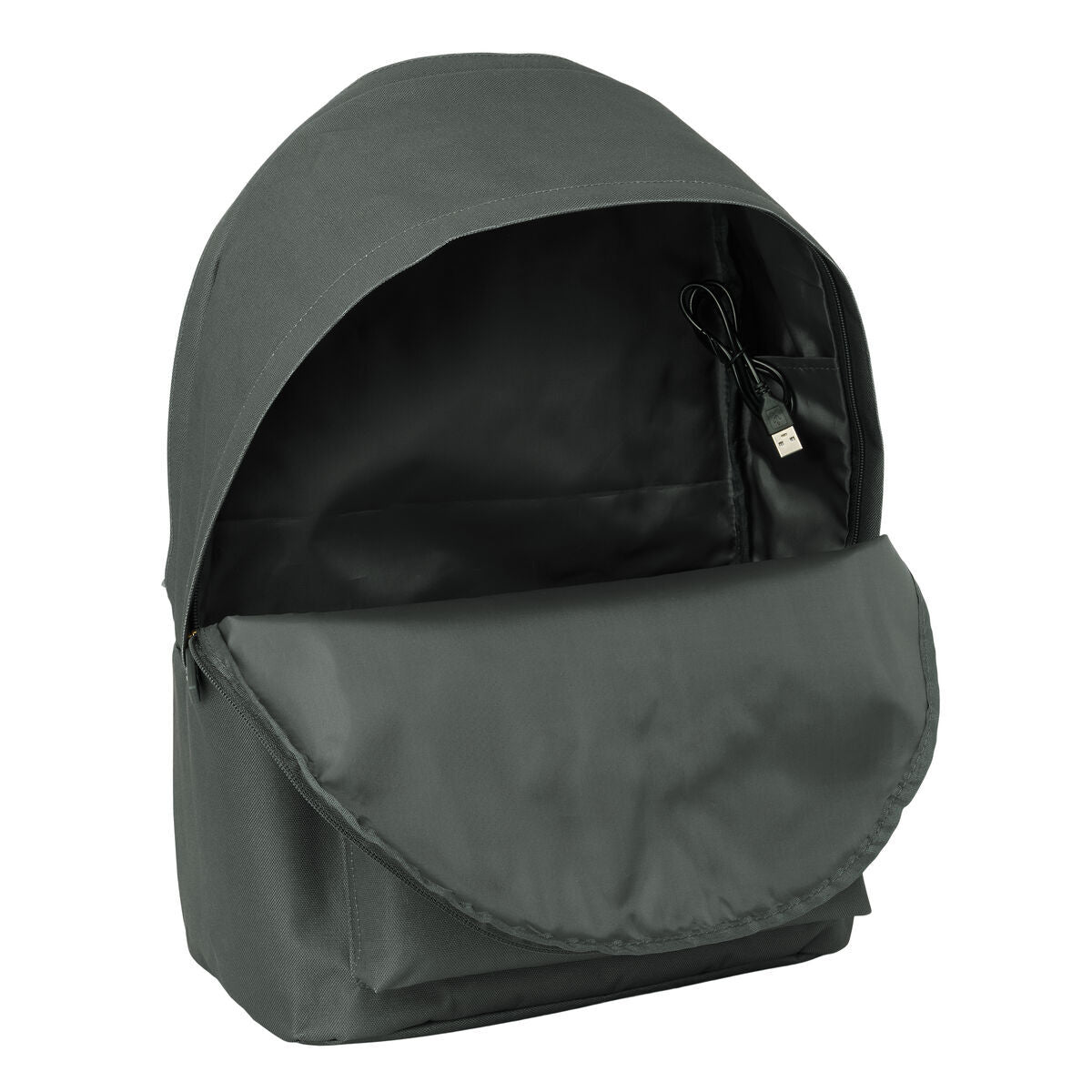 Laptop Backpack Harper & Neyer +usb harper & neyer Grey 31 x 44 x 18 cm-1