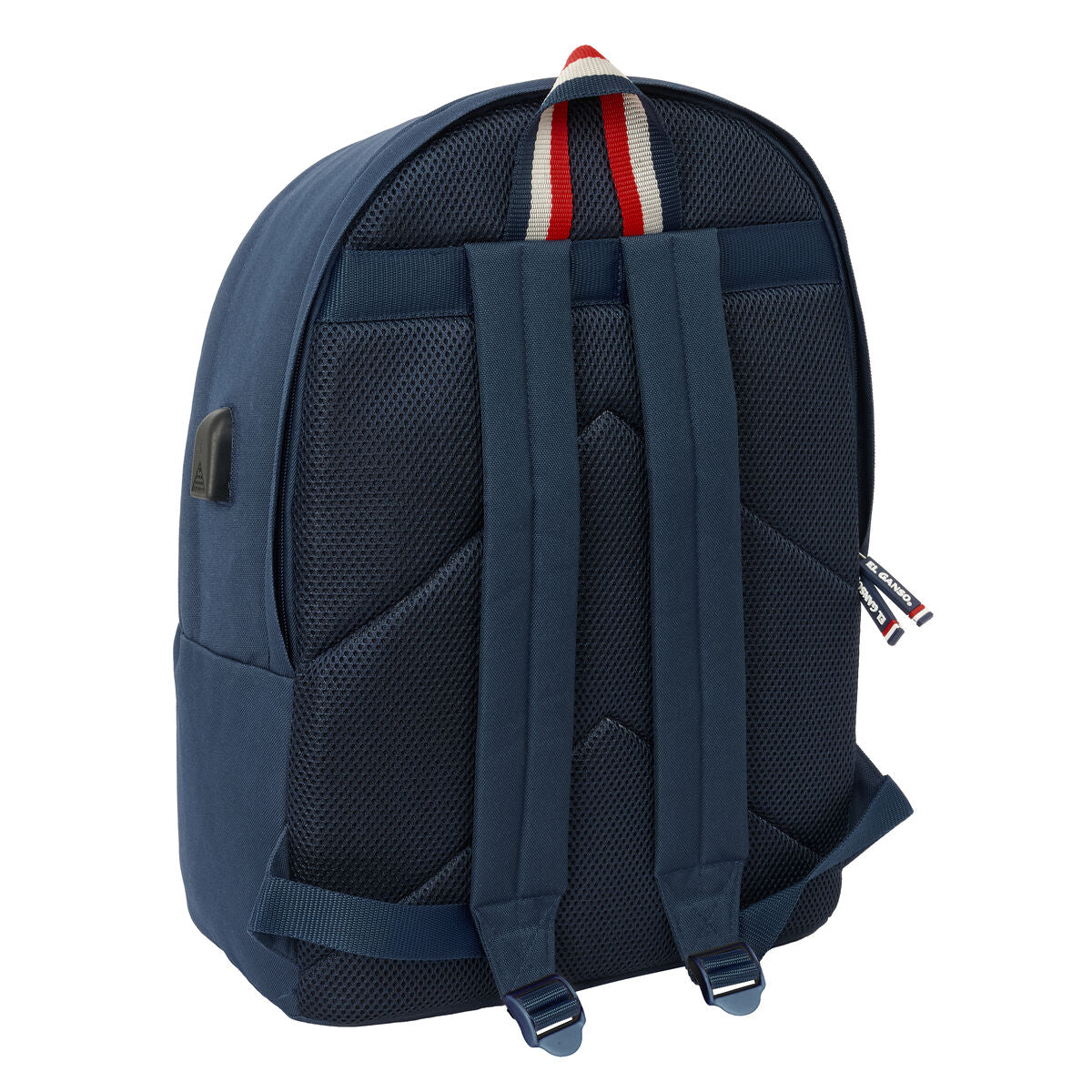 Rucksack for Laptop and Tablet with USB Output El Ganso Eclipse Navy Blue-1