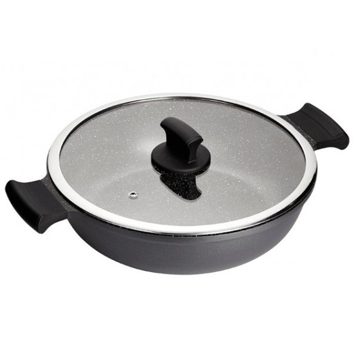 Casserole with lid Inoxibar ABSOLUT Black-0