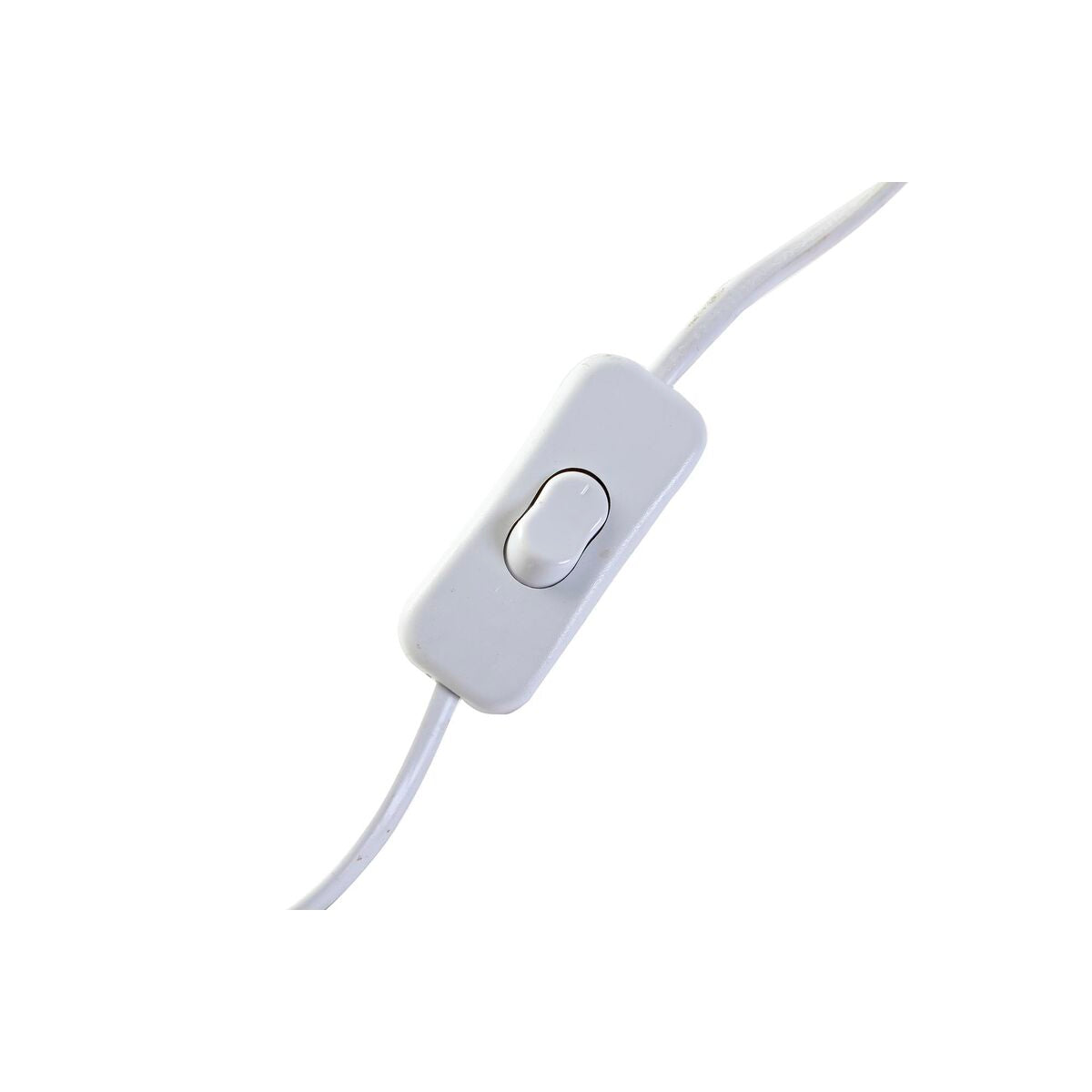 Desk lamp DKD Home Decor White Brown Mango wood 50 W 220 V 33 x 12 x 41 cm-2