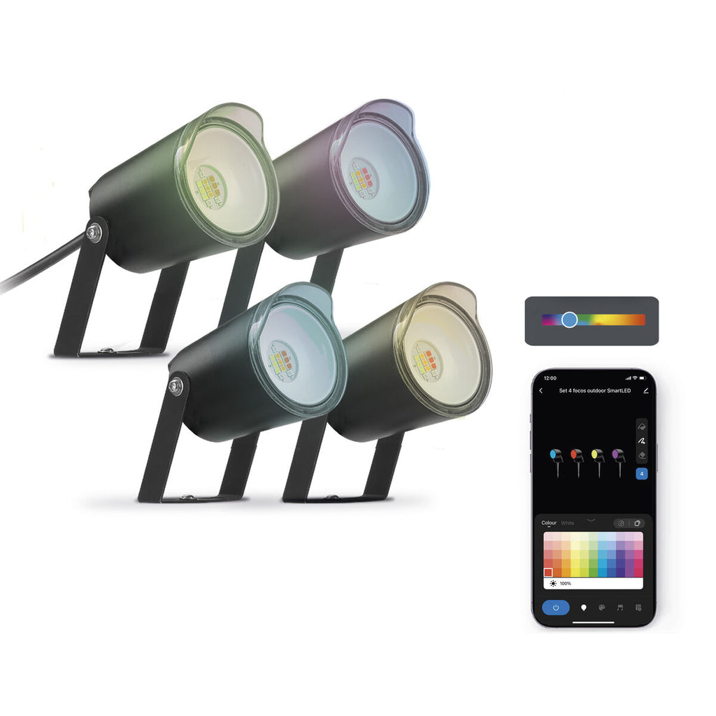 LED spotlight KSIX SmartLED Black (3000K)-10