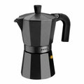 Italian Coffee Pot Monix Braisogona_M640001 Black Aluminium 1 Cup-0