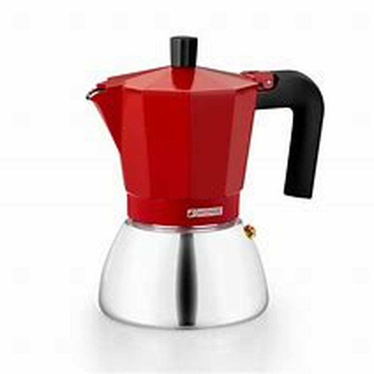 Italian Coffee Pot BRA INOX RED 9T Red 470 ml-0