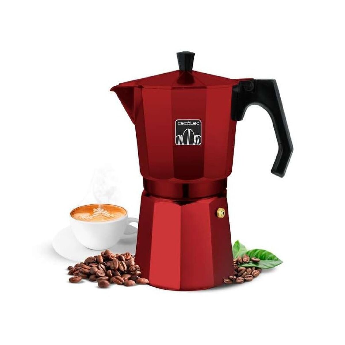 Italian Coffee Pot Cecotec Mokclassic 900 Red-0
