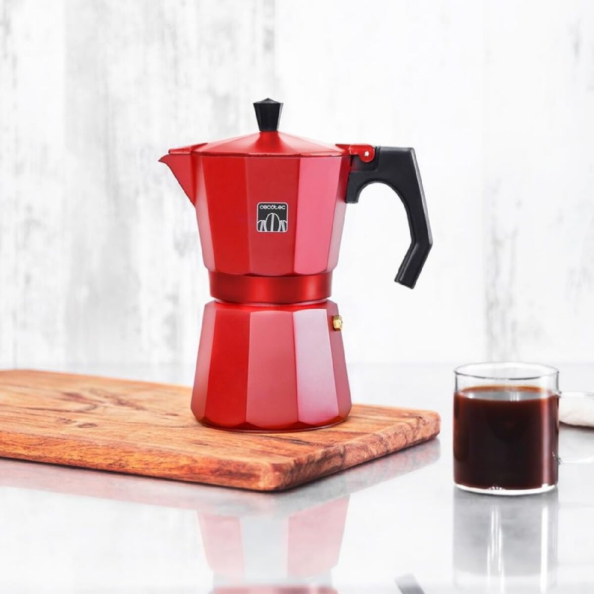 Italian Coffee Pot Cecotec Mokclassic 900 Red-1