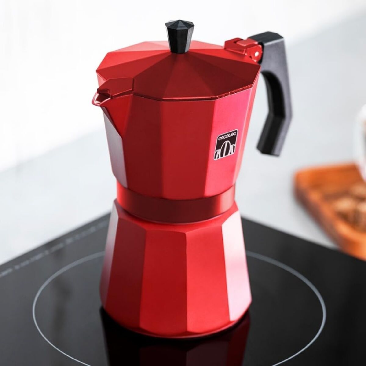 Italian Coffee Pot Cecotec Mokclassic 900 Red-2
