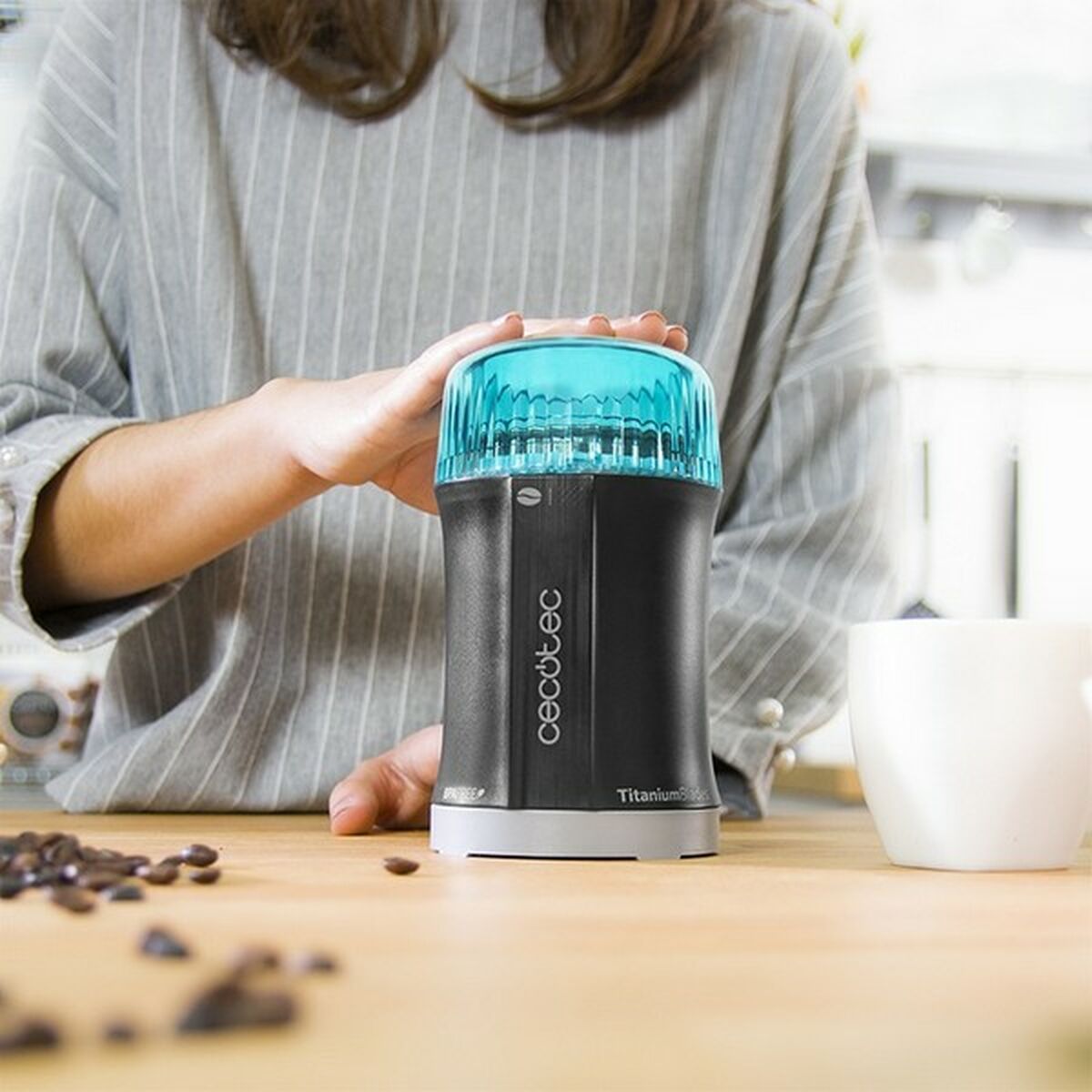 Electric Grinder Cecotec TitanMill 200 200W 200 W-2