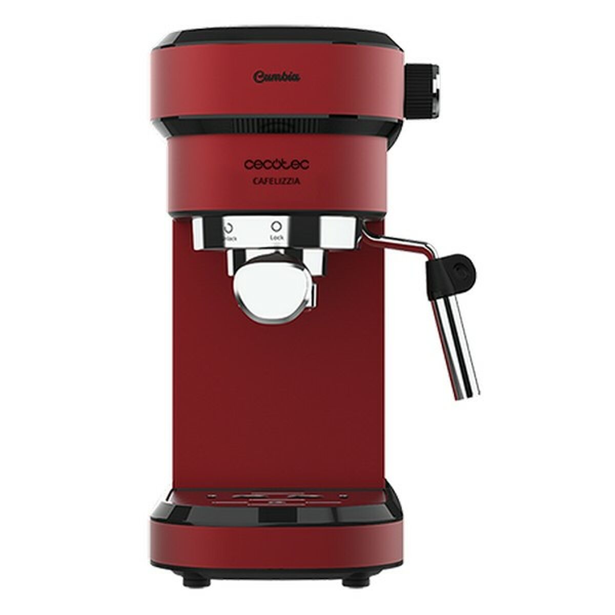 Express Manual Coffee Machine Cecotec Cafelizzia 790 Shiny 1,2 L 20 bar 1350W Red 1,2 L-0