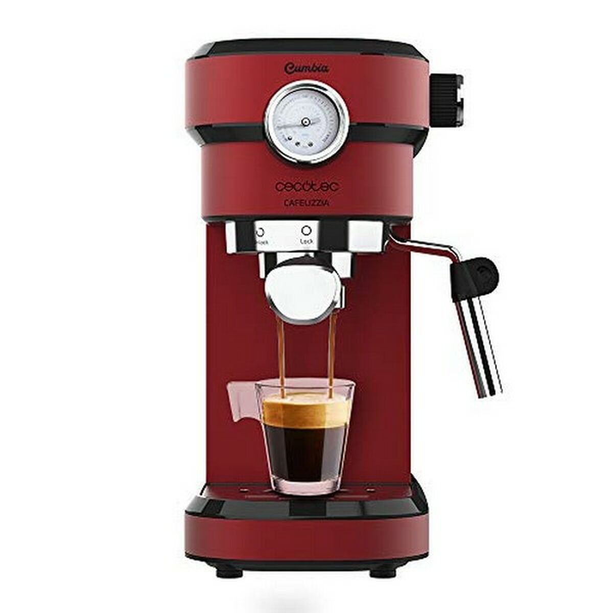 Express Manual Coffee Machine Cecotec Cafelizzia 790 Shiny Pro 1,2 L 20 bar 1350W Red 1,2 L-2