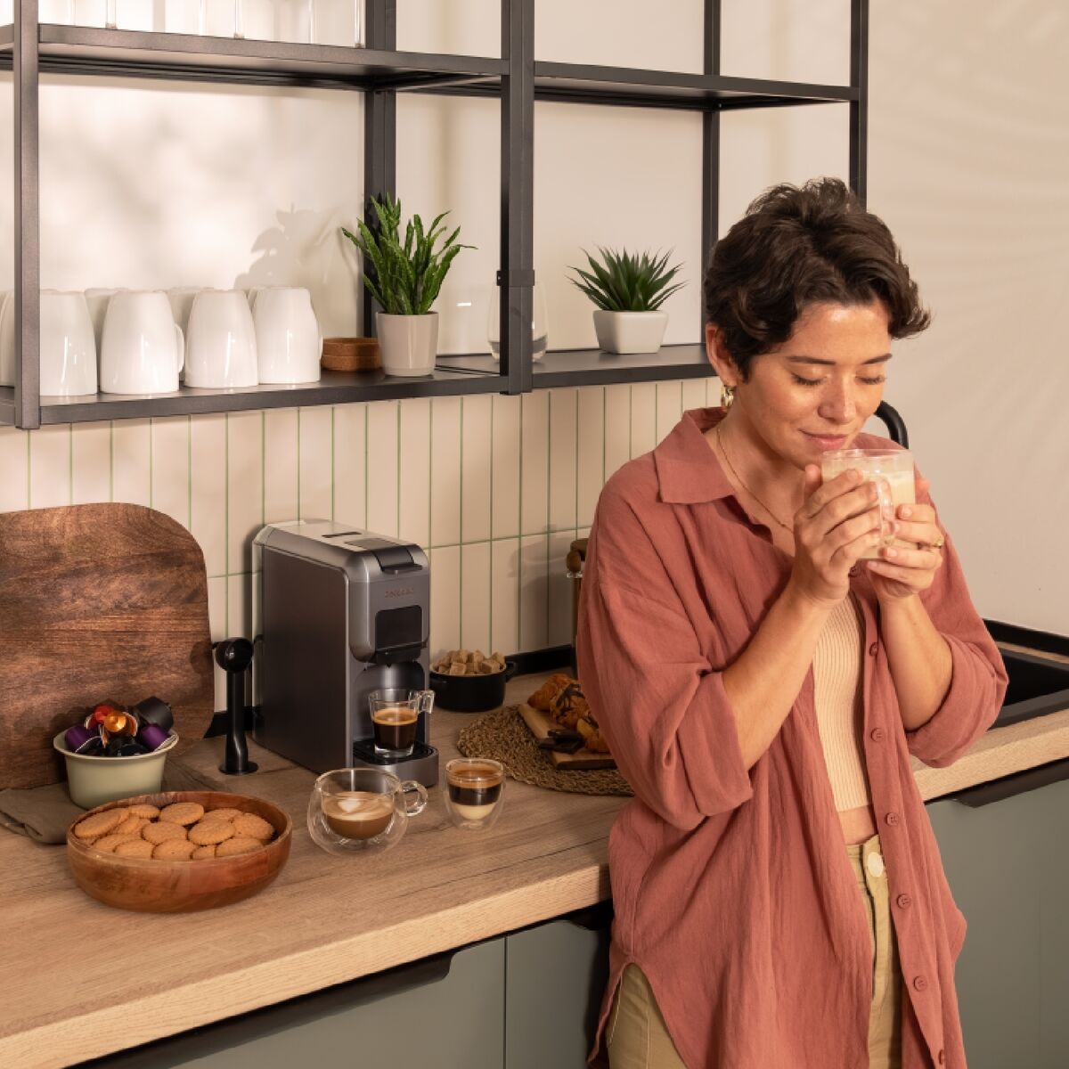 Capsule Coffee Machine Cecotec FreeStyle Compact Black 1350 W 20 bar 800 ml-2