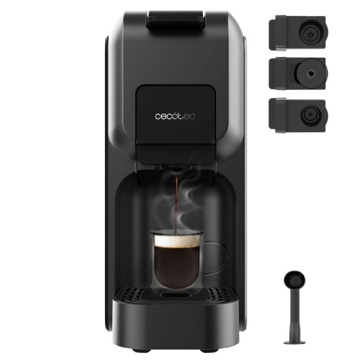 Capsule Coffee Machine Cecotec FreeStyle Compact Black 1350 W 20 bar 800 ml-0