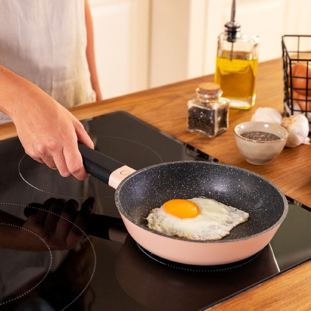 Set of pans Cecotec Polka Experience Cast aluminium-1