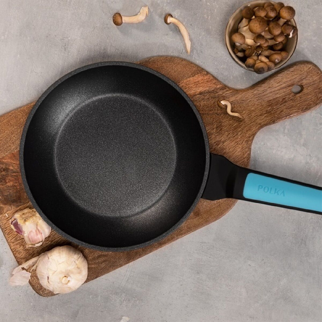 Pan Cecotec Polka Platinum 20 Bucket Thunder Black Aluminium Toughened aluminium Ø 20 cm-2